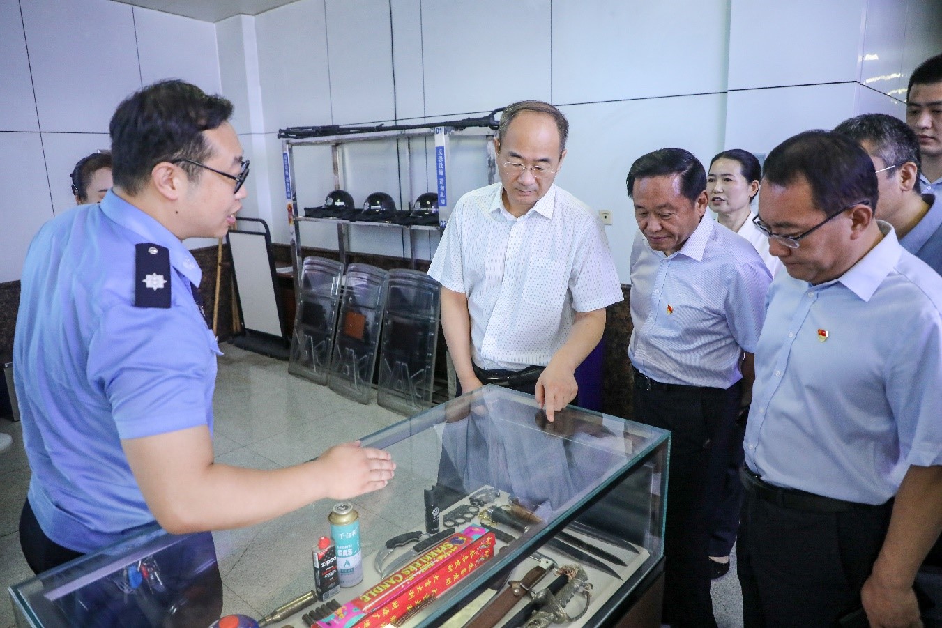 栾健到VSport团体调研并开展宁静生产督导检查